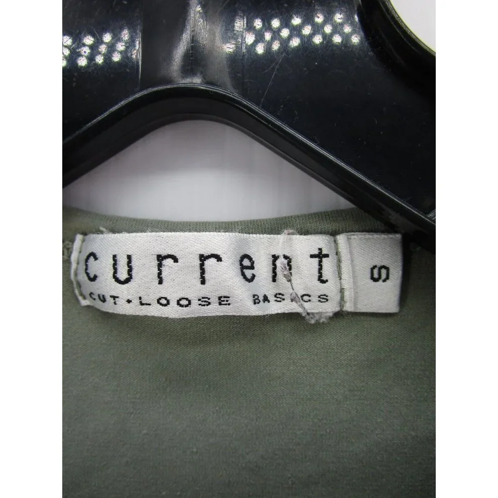 VINTAGE Cut Loose Top Small Current Pullover Shirt Breathable USA - Picture 8 of 10